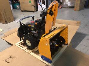 Cub Cadet 2X 26 in. 243 cc Two-Stage Gas Snow Blower with Electric Start, Power Steering and Steel Chute open box customer return see pictures