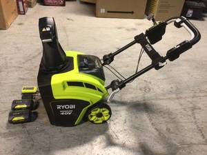 RYOBI 40V HP Brushless 21 in. Single-Stage Cordless Electric Snow Blower TOOL ONLY  Customer Returns See Pictures