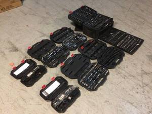 Lot of assorted Husky Mechanic Tool Sets see pictures customer Returns
