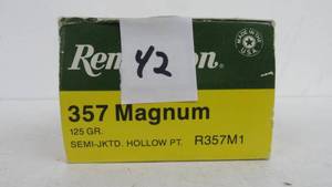 357 Magnum 125 Grain Remington 46 Rounds