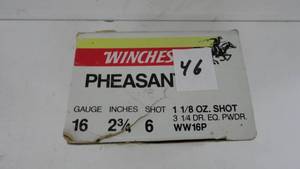 16 Gauge - 2 34 - 6 Shot Winchester 24 Rounds