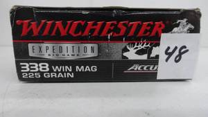 338 Win Mag 225 Grain Winchester 20 Rounds