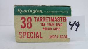 38 Special Target Master 158 Grains Remington 50 Rounds