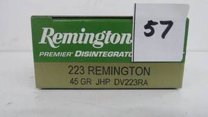 223 Remington 45 Grain Varmint 20 Rounds