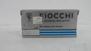 38 Special Wad Cutters Flocchi 50 Rounds