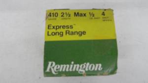 410 Gauge - 2 12 Length - 12 oz Shot 4 Shot Remington 25 Rounds