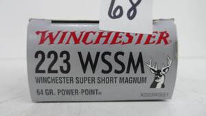 223 WSSM 64 Gr. Winchester 20 Rounds