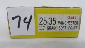 25-35 117 gr. Winchester 20 Rounds