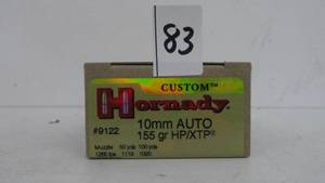 10mm Auto 155 gr. Hornady 20 Rounds