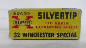 32 Winchester Special 170 Grain Western 15 Rounds