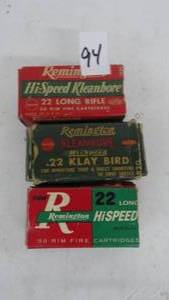 22 Long Rifle Remington 60 Rounds 1 Full Box