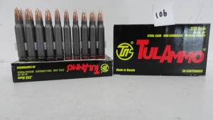 .223 Rem 62gr HP Tul-Ammo 40 Rounds New