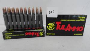 .223 Rem 62gr HP Tul-Ammo 40 Rounds New