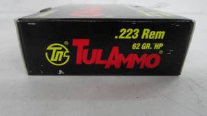 .223 Rem 62 Gr HP Tul-Ammo 40 Rounds