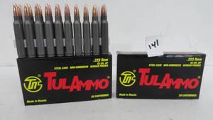 .223 Rem 62 Gr HP Tul-Ammo 40 Rounds
