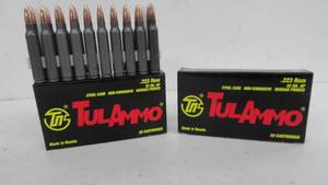 .223 Rem 62 Gr HP Tul-Ammo 40 Rounds