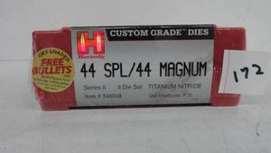 Dies 44 SPL44 Mag New Hornady #546548