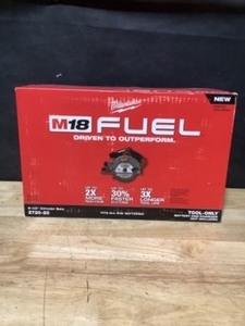 Milwaukee M18 FUEL 18-Volt Lithium-Ion Brushless Cordless 6-12 in. Circular Saw (Tool-Only). See Pictures