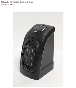 Unbranded 350-Watt Wall Outlet Handy Heaters & Handy Heater Pure Warmth. Various Conditions. See Pictures