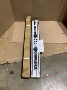 Boyel Living 6.6 ft.79 in. Black Sliding Barn Door Track and Hardware Kit with I-Shape Hanger For Single Door. See Pictures