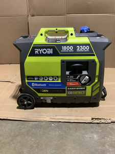 RYOBI 2,300-Watt Recoil Start Bluetooth Super Quiet Gasoline Powered Digital Inverter Generator with CO Shutdown Sensor. See Pictures