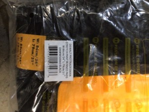 DEWALT ProTradesman Combo Mens 34 in. W x 31 in. L Black PolyesterCottonElastane Stretch Work Pant with Knee Pad
