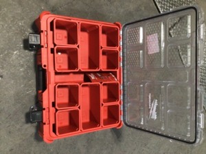 Milwaukee PACKOUT 11-Compartment Impact Resistant Portable Small Parts Organizer