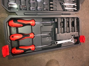 Crescent 14 in. and 38 in. Drive 6-Point SAEMetric Professional Tool Set (150-Piece)