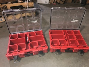 Milwaukee PACKOUT 11-Compartment Impact Resistant Portable Small Parts Organizer