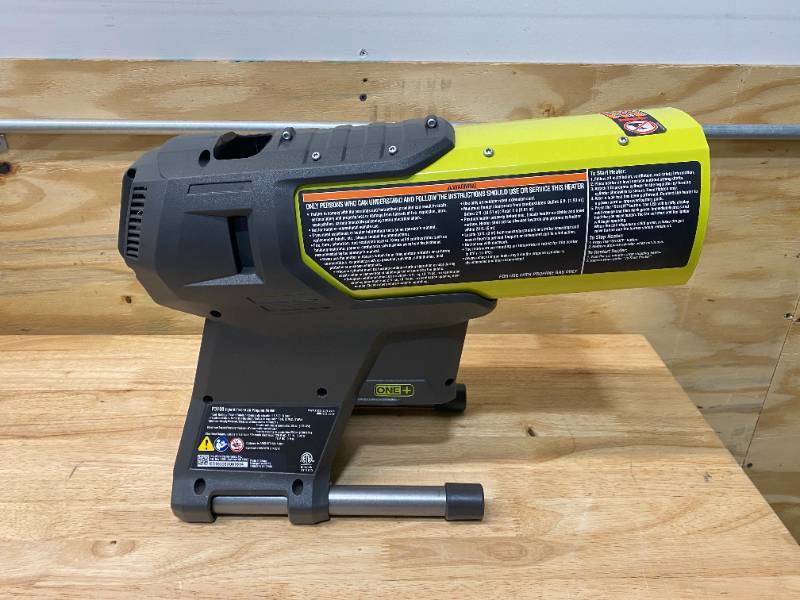 Ryobi One+ 18V Cordless Hybrid Forced Air Propane Heater (Tool Only) -  Matthews Auctioneers