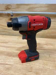 lot 31 image: CRAFTSMAN V20 20-volt Max Variable Speed Brushless Cordless Impact Driver (Tool Only)