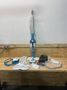 lot 61 image: BLACKDECKER 7-in-1 Steam Mop with Steam Glove Handheld Steamer
