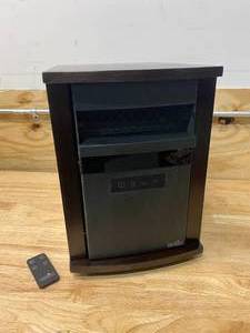 lot 68 image: DURAFLAME Infrared Quartz Electric Heater with Remote