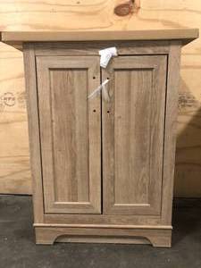 lot 71 image: STYLE SELECTIONS Retford 24-in Light Wood Undermount Single Sink Bathroom Vanity