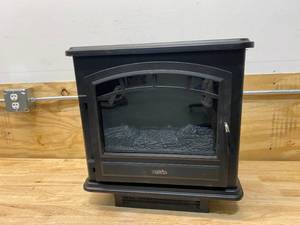 lot 103 image: DURAFLAME Infrared Quartz Electric Fireplace Stove Heater
