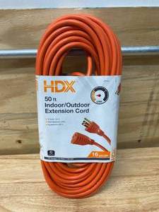 lot 113 image: HDX 50 ft. IndoorOutdoor Extension Cord