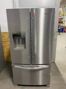 lot 27 image: WHIRLPOOL 25 cu. ft. French Door Refrigerator in Fingerprint-Resistant Stainless Steel