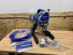 lot 122 image: GRACO X5 Electric Stationary Airless Paint Sprayer