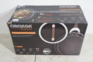 lot 50 image: NEW Circulon Symmetry 11 Piece Cookware Set