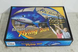 lot 168 image: NEW Remote Control Flying Shark Toy - 57 Long