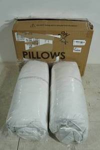 lot 193 image: 2 Standard Size Hypoallergenic Pillows