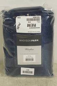 lot 148 image: Madison Park Emilia Window Valance - Navy
