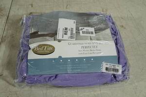 lot 151 image: Bed Tite Microfiber Twin Sheet Set - Lilac