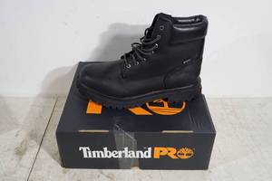 lot 181 image: NEW Timberland Pro Attach Steel Toe Boots - Mens 12