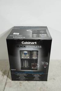 lot 96 image: NEW Cuisinart Black Stainless Coffee Center