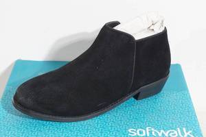 lot 200 image: Soft Walk Rocklin Black Boots - Womens 7.5 M