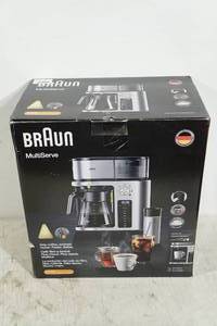 lot 29 image: NEW Braun MultiServe 10 Cup SCA Certified Coffee Maker