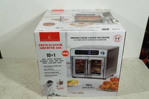 lot 12 image: NEW Emeril Lagasse French Door Air Fryer 360