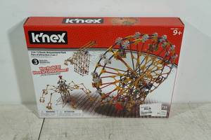 lot 124 image: KNex 3-in-1 Classic Amusement Park Building Set