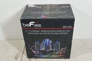lot 123 image: BeFree BFS-33X 2.1 Channel Wireless Multimedia LED Dancing Water System